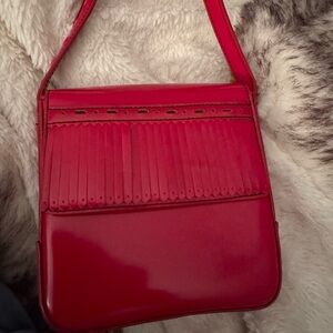 DKNY Bold Red Shoulder Bag